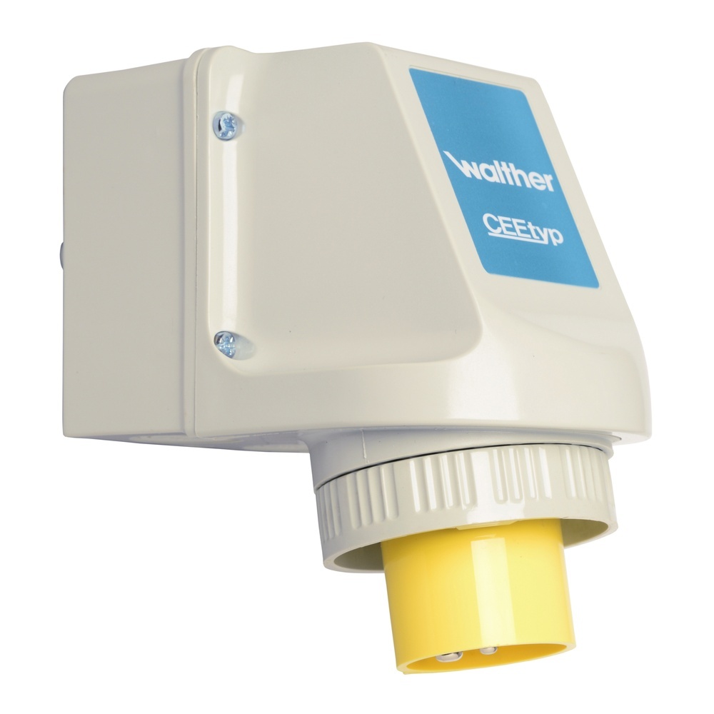 Walther-Werke Wasserdichter Wandgerätestecker 618304