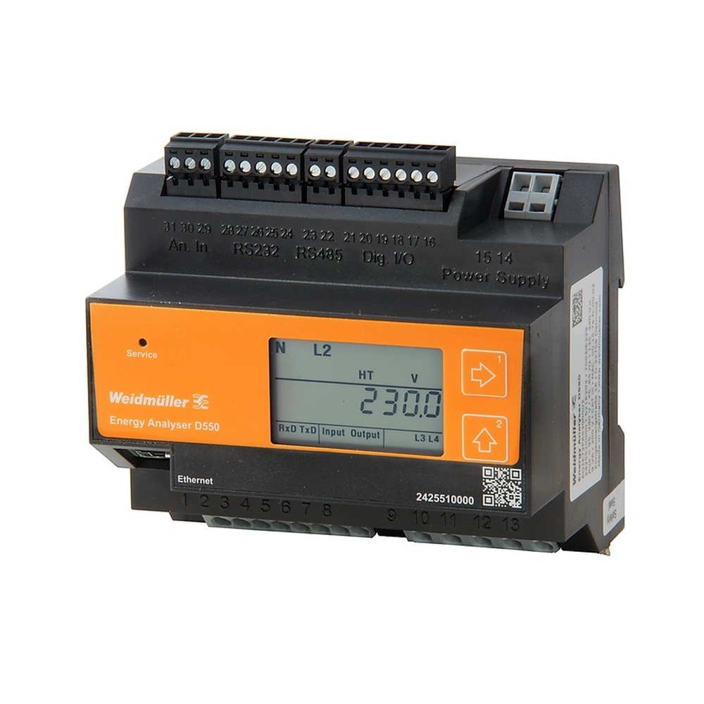 Weidmüller Messgerät 2425510000 Typ ENERGY ANALYSER D550