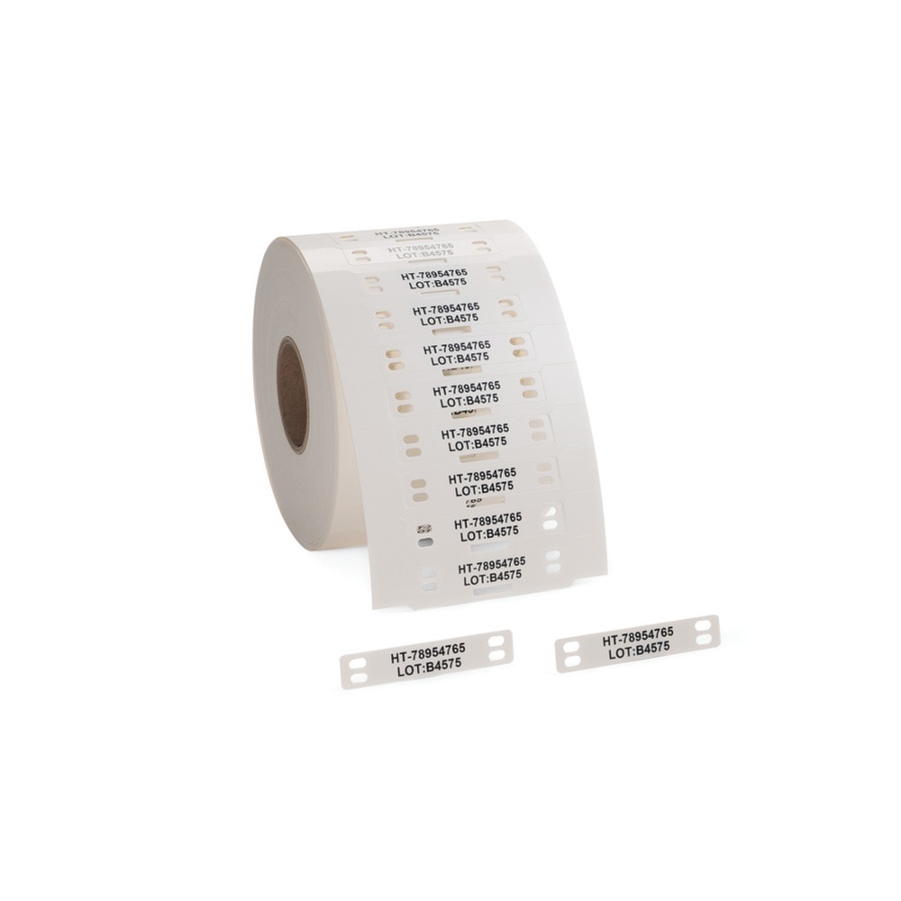 Hellermann Kennzeichnungsschild 556-80520 Typ TAGPU15X75-4-PUR-WH