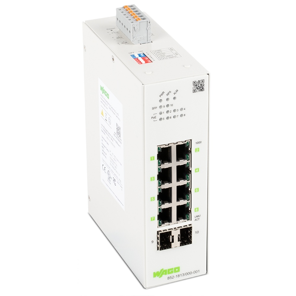 Wago Lean Managed Switch 852-1813/000-001