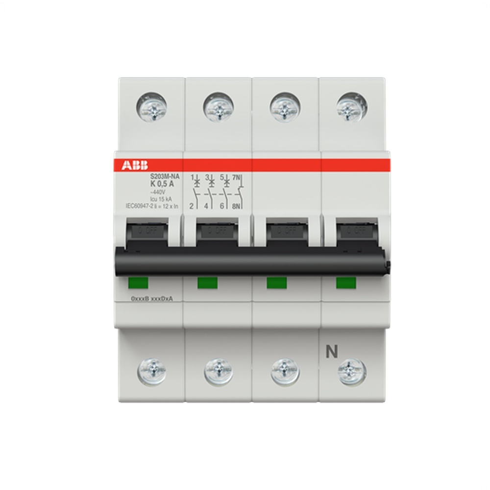 ABB Leitungsschutzschalter 2CDS273103R0157 Typ S203M-K0.5NA