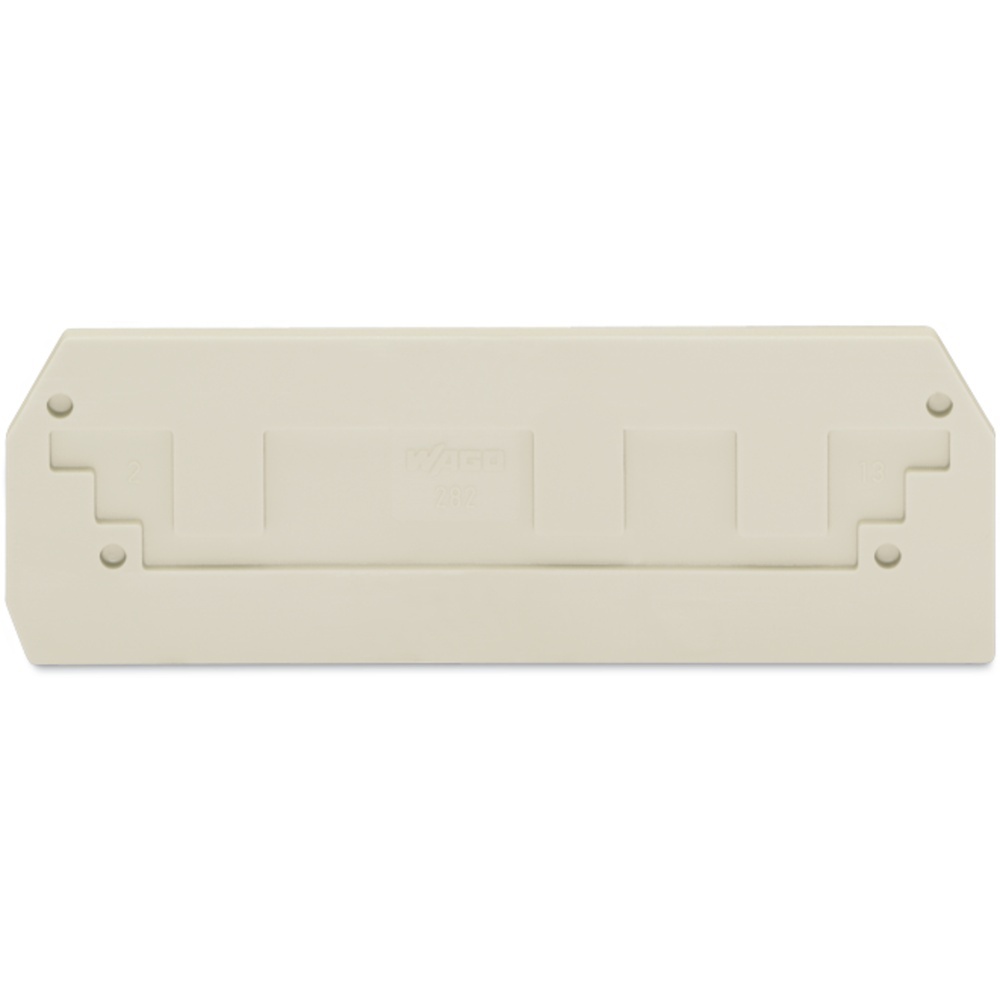 Wago Abschluss Zwischenplatte 282-341