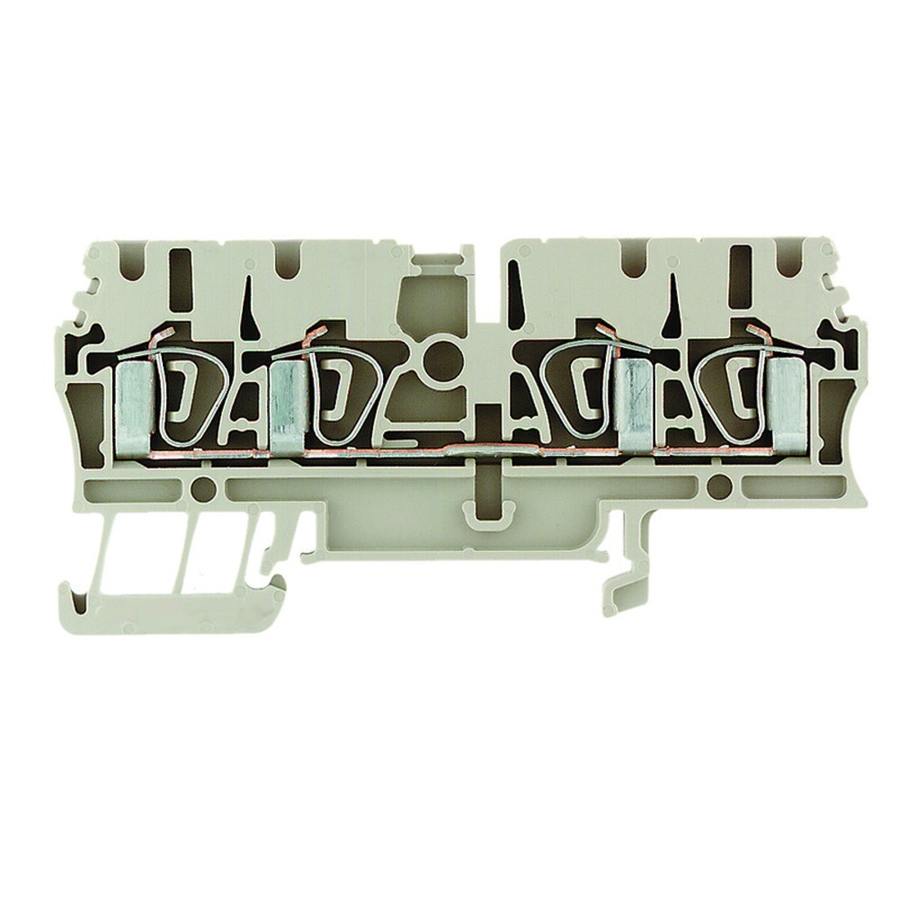 Weidmüller Durchgangs Reihenklemme 1608570000 Typ ZDU 2.5/4AN