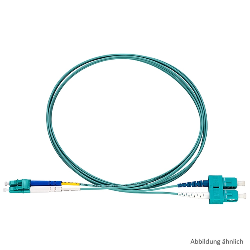 Rutenbeck Patchkabel 228051105 Typ LC-D/SC-D Patchkabel OM5 grün 5m