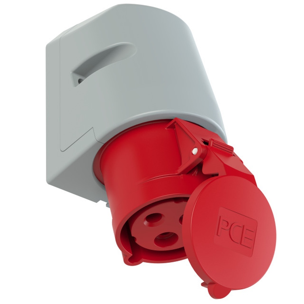 PC Electric Wandsteckdose 123-9TT
