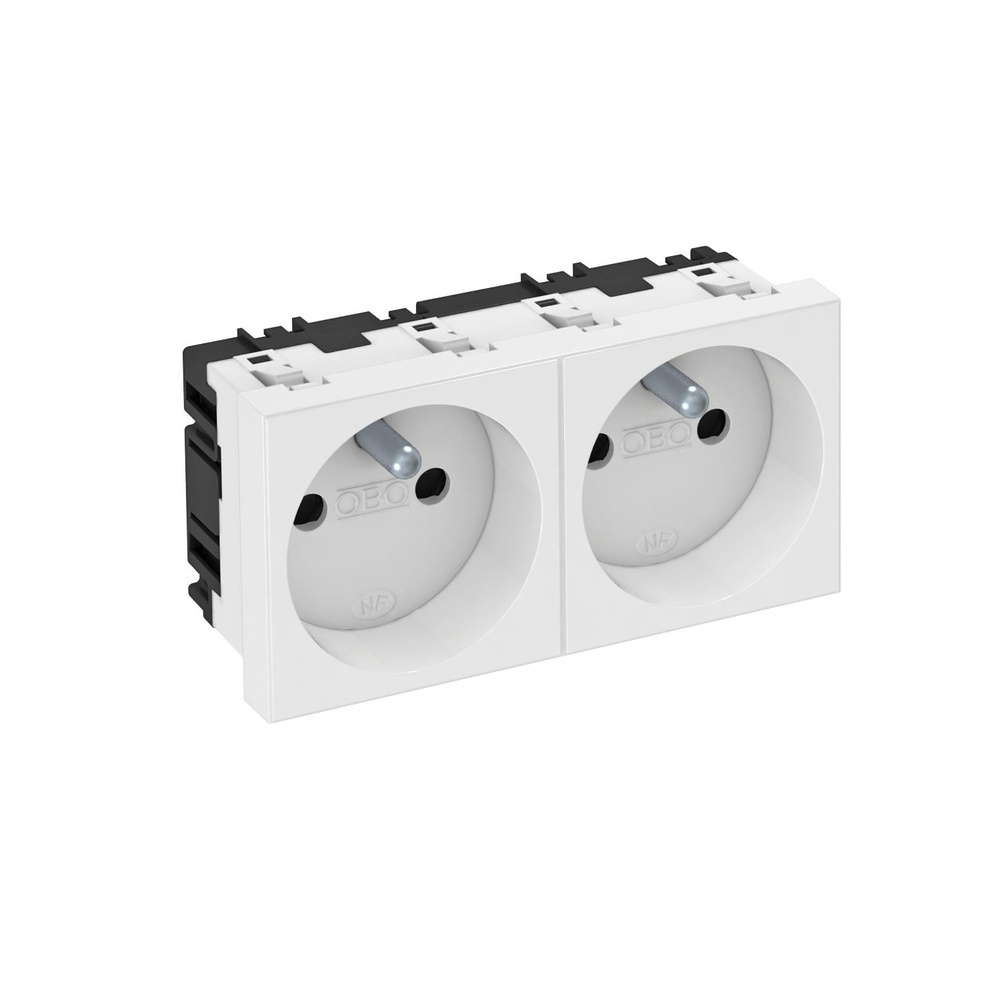 OBO Bettermann Steckdose 6120172 Typ STD-F0 RW2