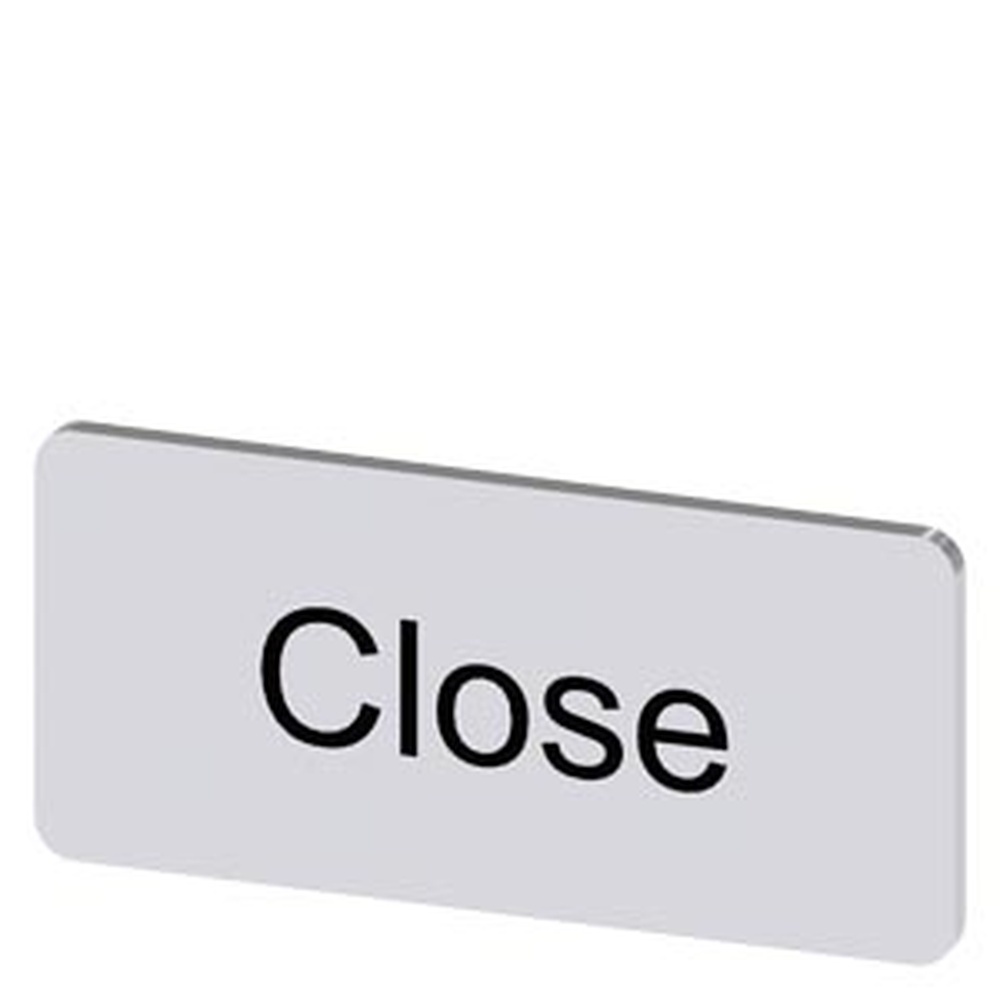 Siemens Bezeichnungsschild 3SU1900-0AC81-0DX0