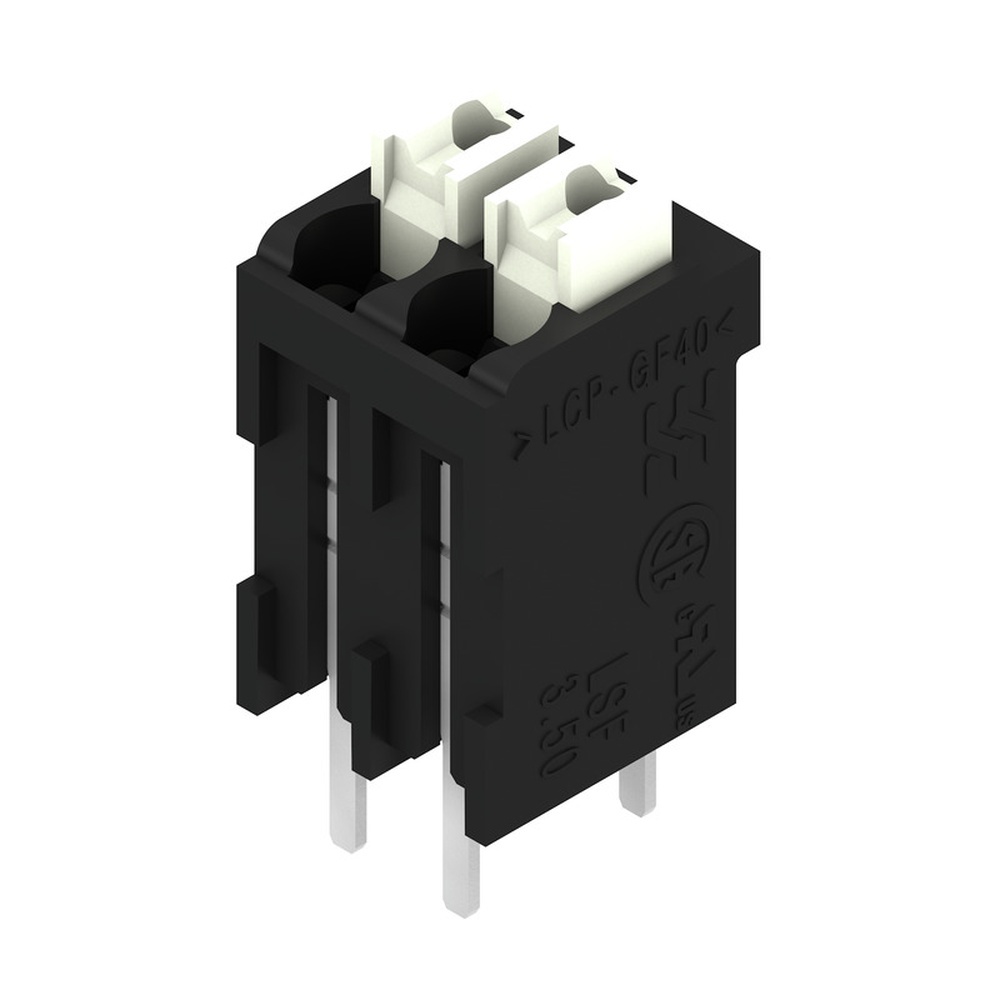 Weidmüller Leiterplattenklemme 1825640000 Typ LSF-SMT 3.50/02/180 3.5SN BK TU