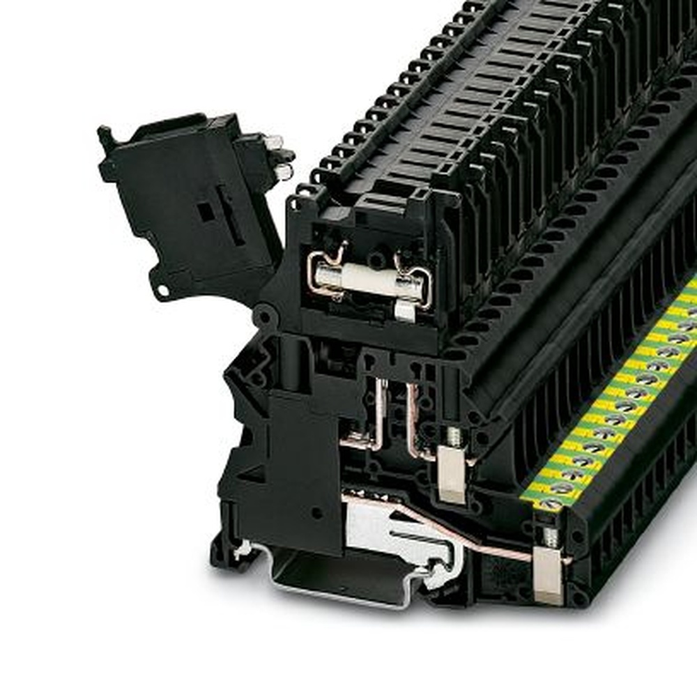 Phoenix Contact Sicherungsreihenklemme 3070066 Typ UT 4-PE/HESILED 60 (5X20)