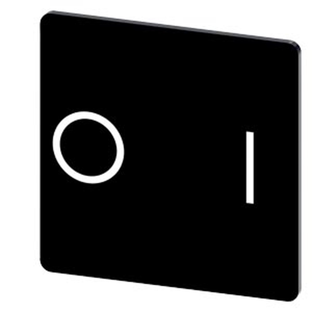 Siemens Bezeichnungsschild 3SU1900-0AE16-0QG0