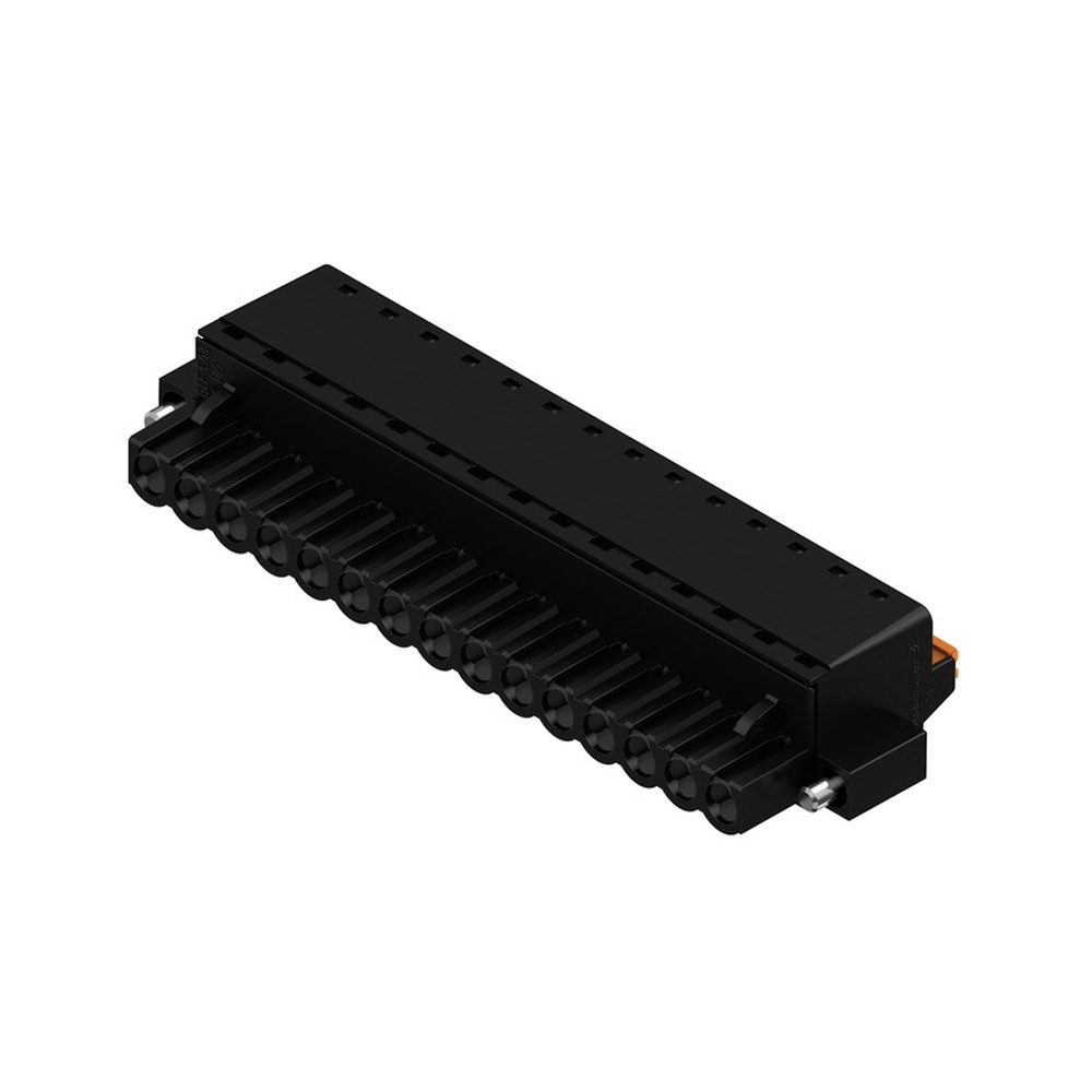 Weidmüller Leiterplattensteckverbinder 1012960000 Typ BLF 5.08HC/15/180F SN BK BX