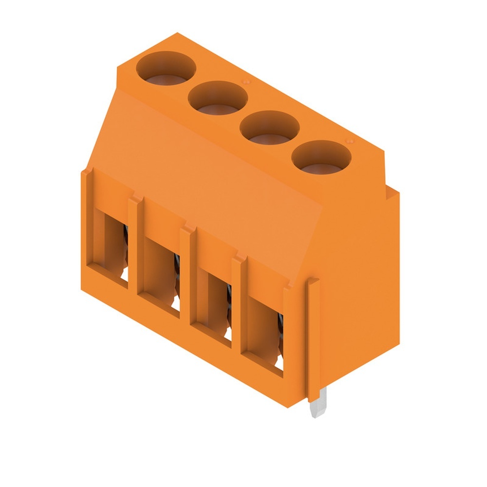 Weidmüller Leiterplattenklemme 2567130000 Typ LL 5.08/04/90 4.5SN OR BX