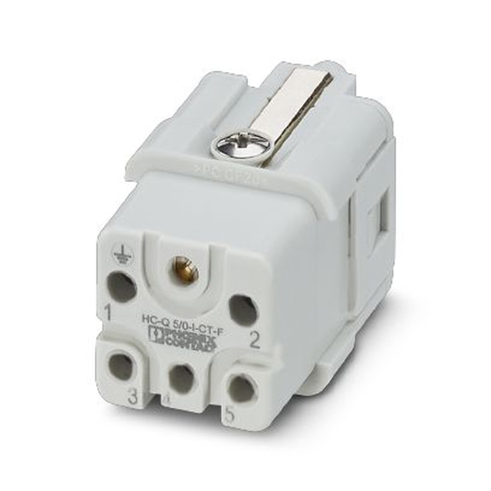 Phoenix Contact Kontakteinsatz 1406537 Typ HC-Q05-I-CT-F