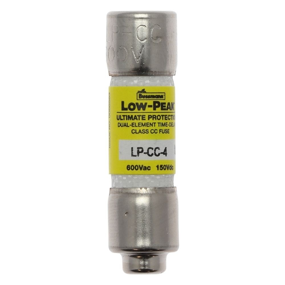 Eaton Sicherungseinsatz LP-CC-4 Typ LOW PEAK CC TRÄGE SICHERUNG 4 AMP