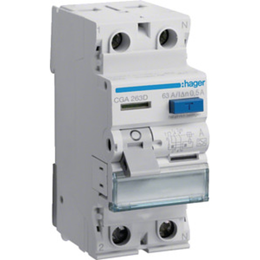 Hager Fehlerstromschutzschalter CGA263D
