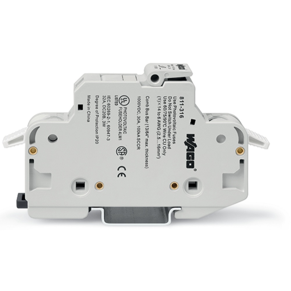 Wago 2 Leiter Sicherungshalter 811-321