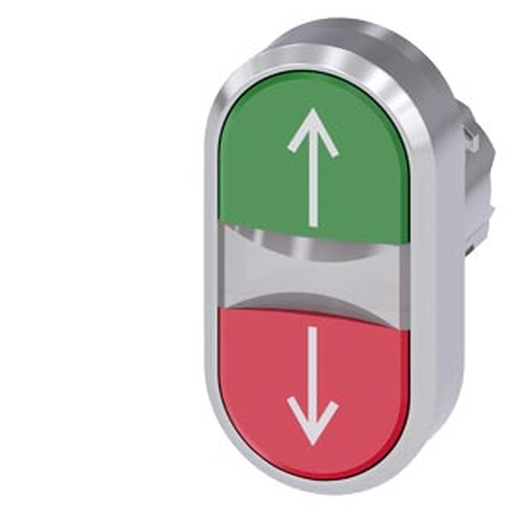 Siemens Doppeldrucktaster 3SU1051-3AB42-0AN0
