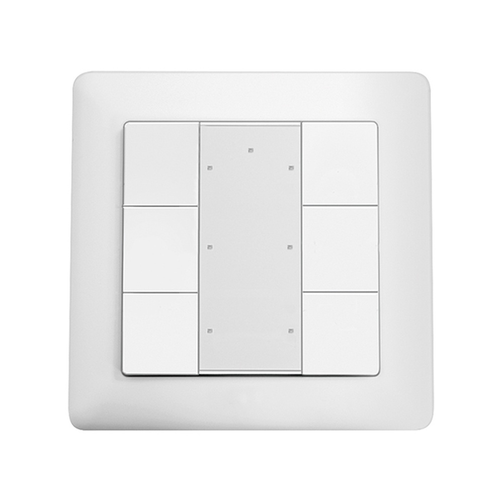 ESYLUX Taster EP10431623 Typ PUSH BUTTON x6 DALI-2 WH