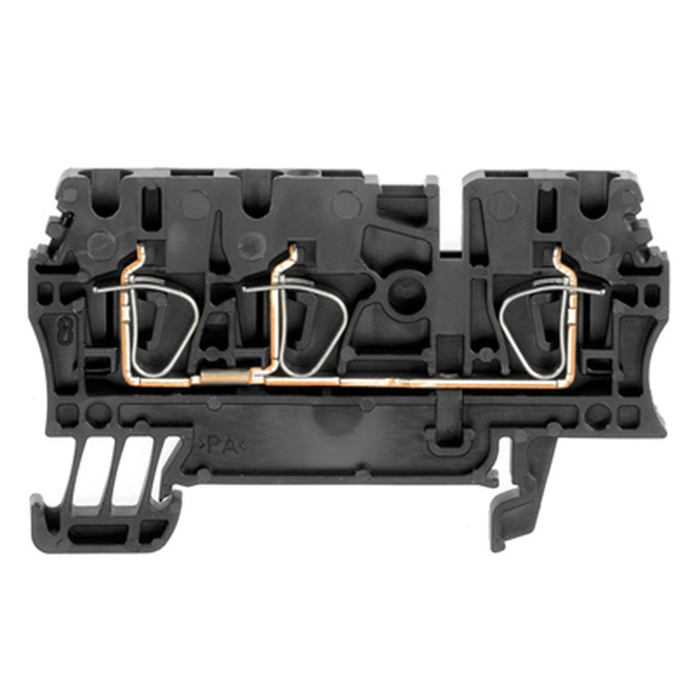 Weidmüller Durchgangs Reihenklemme 1683410000 Typ ZDU 2.5/3AN SW