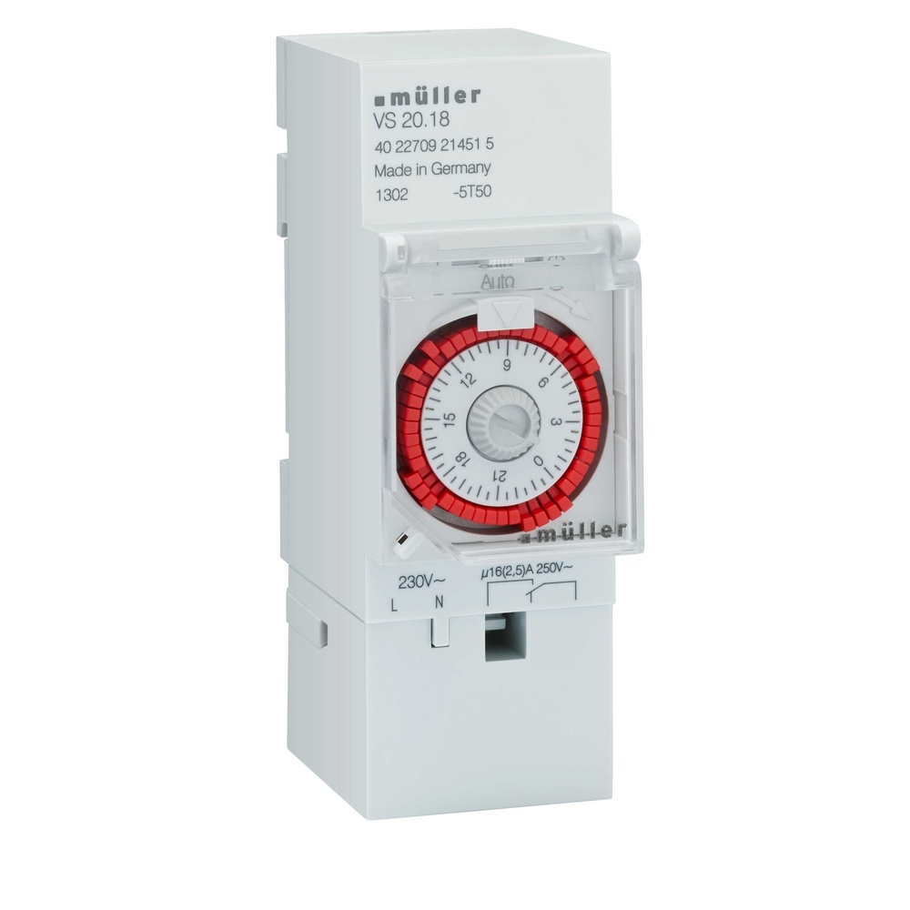 Hugo Müller Analoge Zeitschaltuhr 21451 Typ VS2018