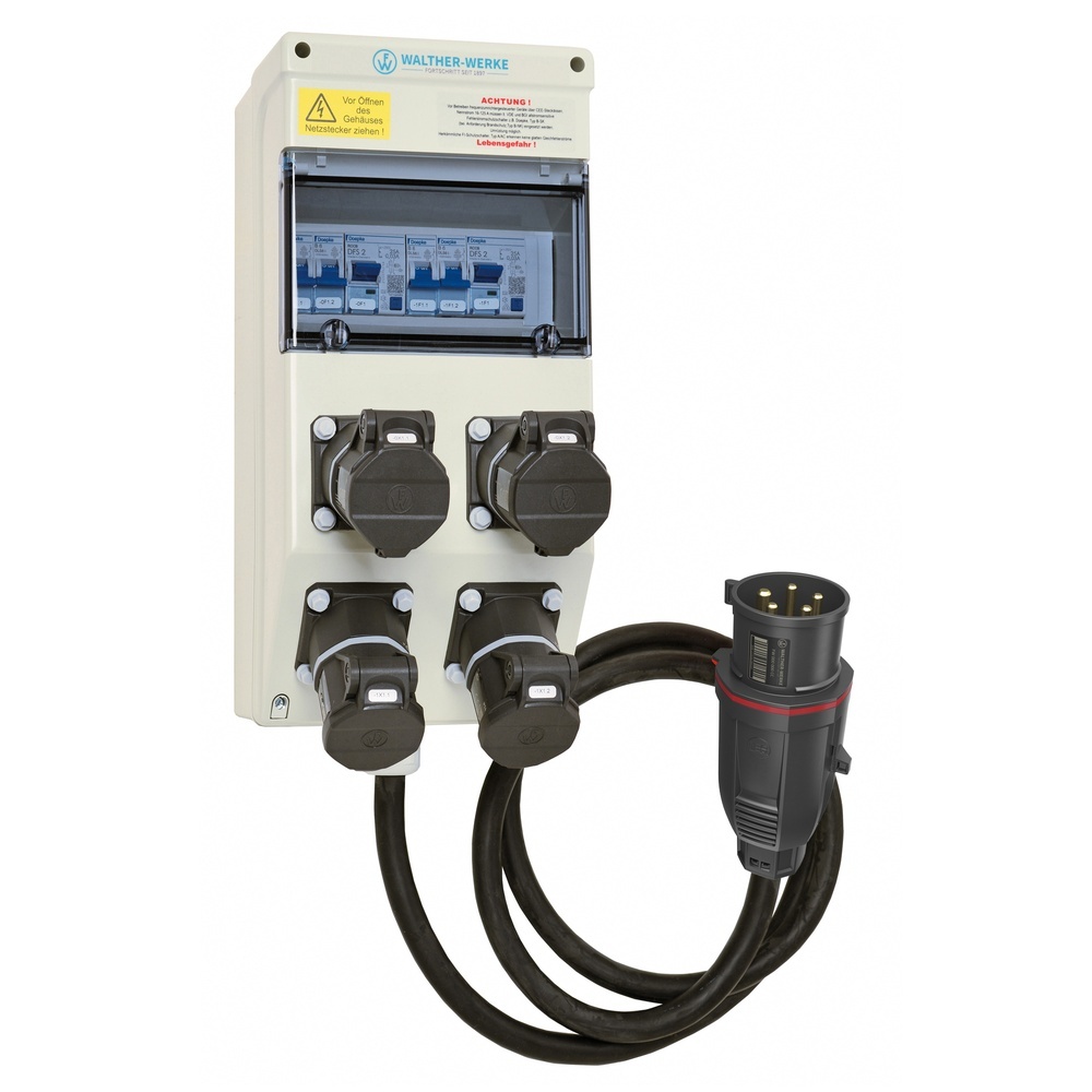 Walther-Werke Kunststoff Steckdosenkombination 69829DFN