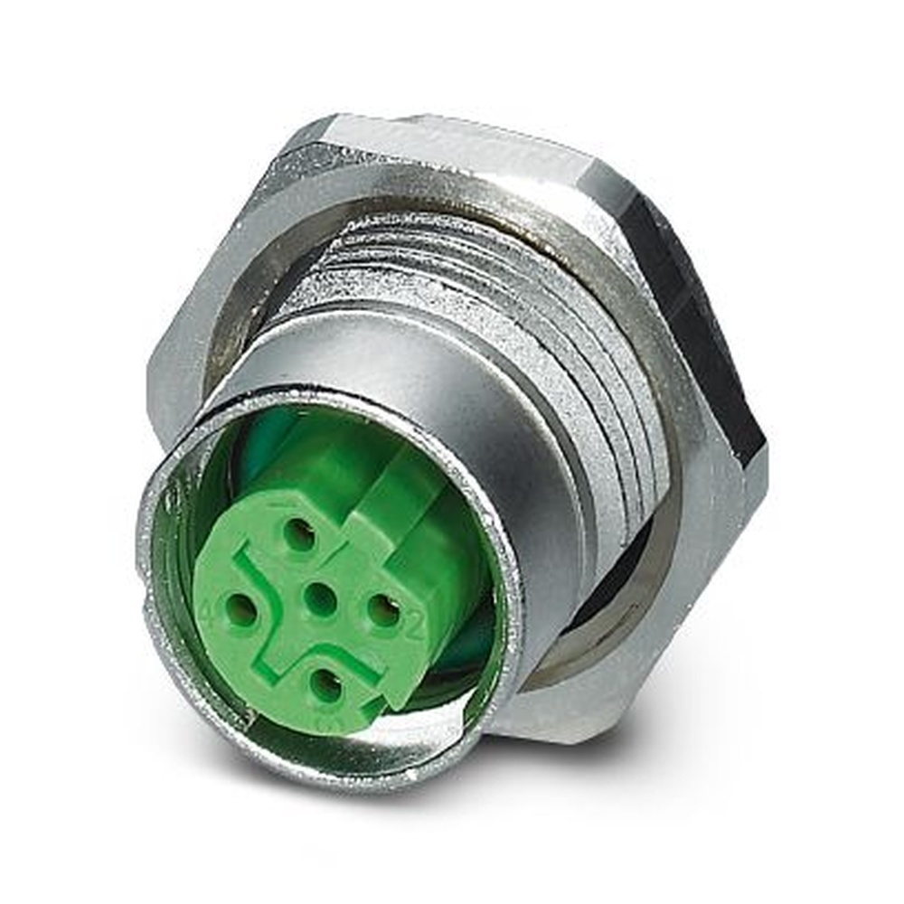 Phoenix Contact Gerätesteckverbinder Hinterwand 1456569 Typ SACC-DSI-FSD-4CON-L180/SH GN