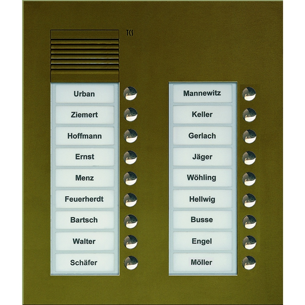 TCS Audio Außenstation PUK18/2-EB