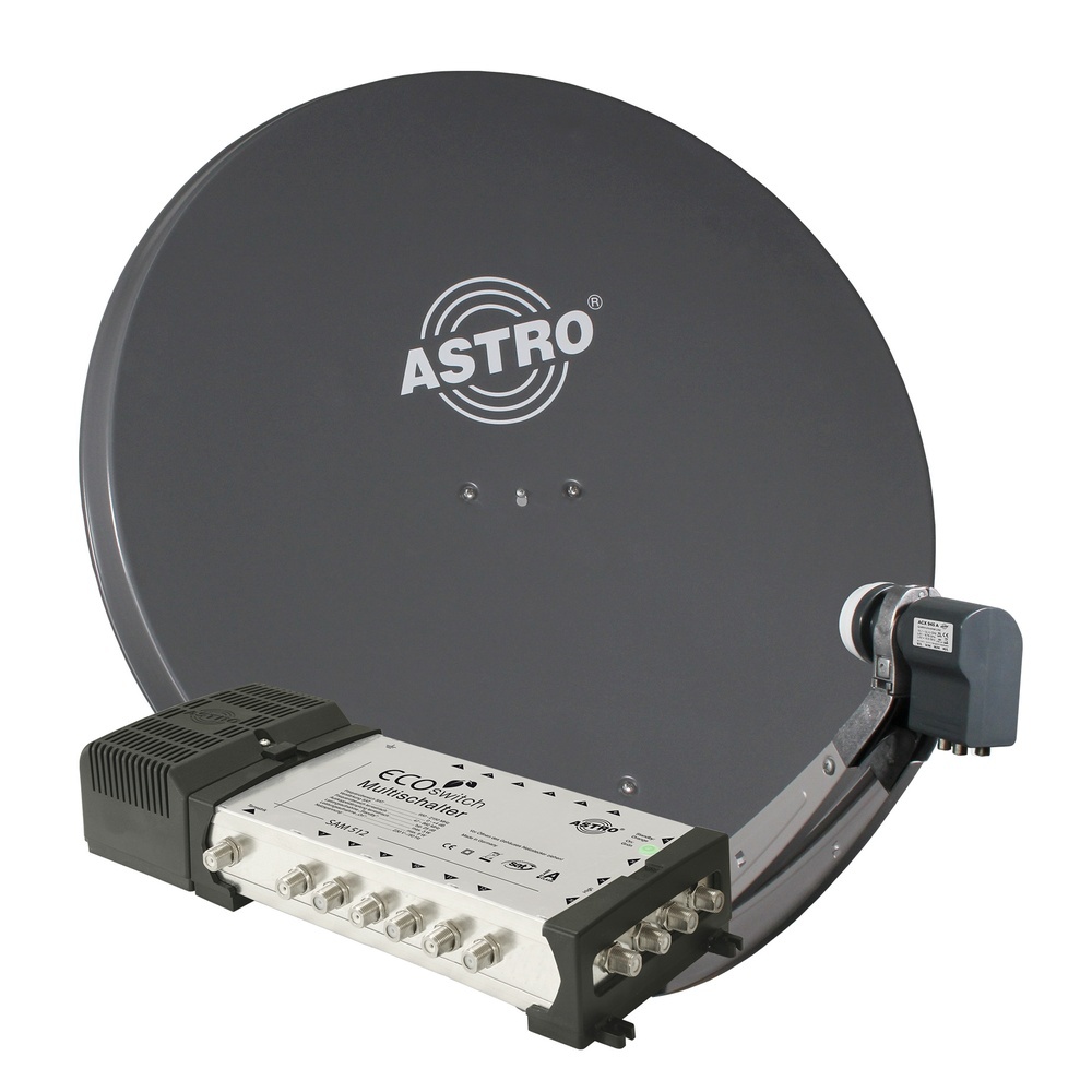 Astro Bit Satellitenantenne 00300192 Typ Astro Bit ASP Paket 2 Ab auf´s Dach