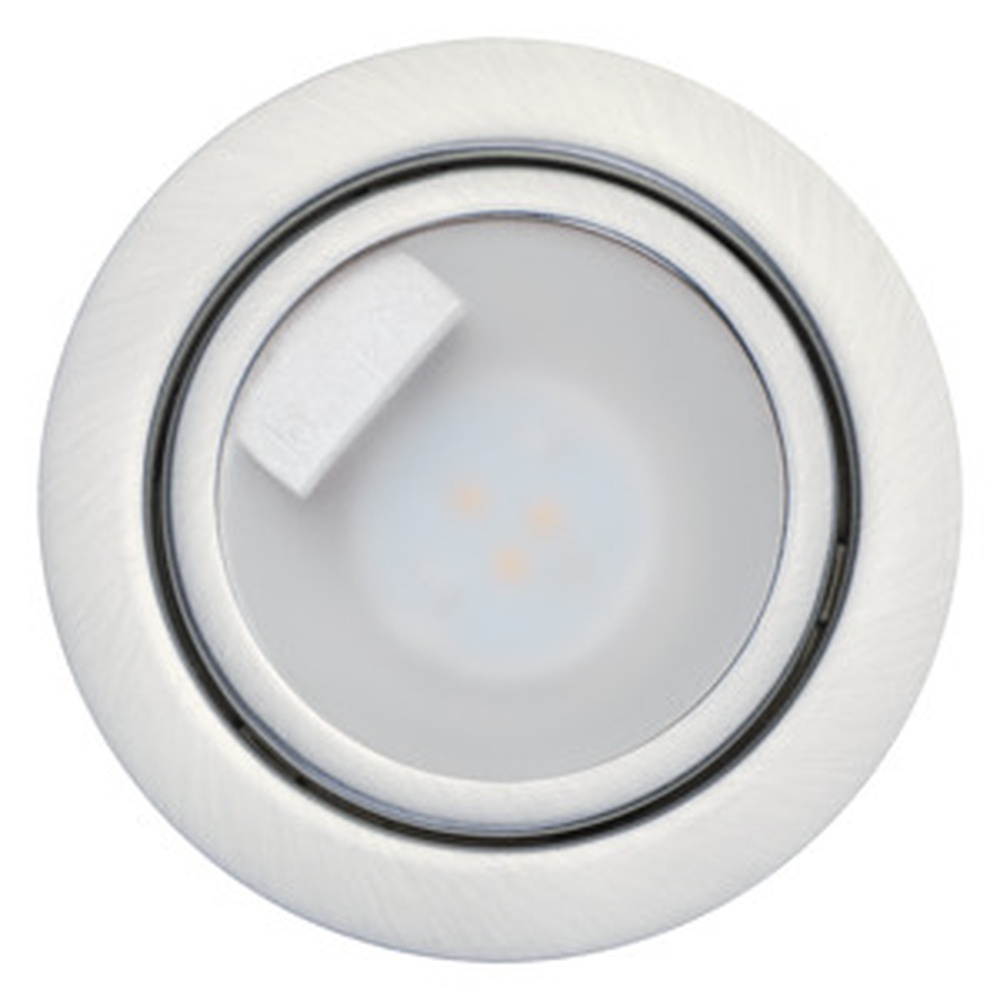 Nobile Möbel Einbauleuchte 1850209409 Typ N 5020 CSP nickel-gebürstet