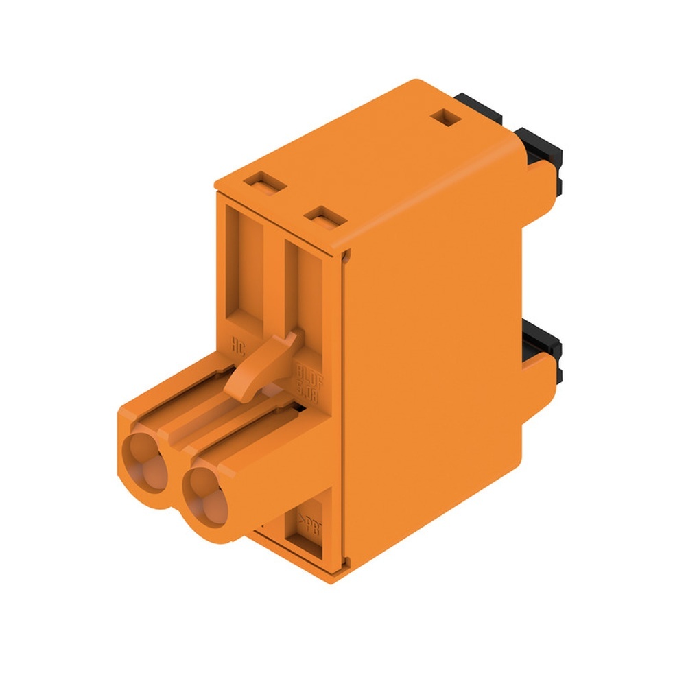 Weidmüller Leiterplattensteckverbinder 1001150000 Typ BLDF 5.08/02/180 SN OR BX