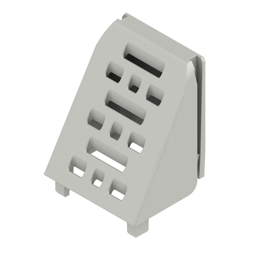 Weidmüller Seitenelementabdeckung 2554740000 Typ CH20M AD SHL 5.00/03 AGY 3747