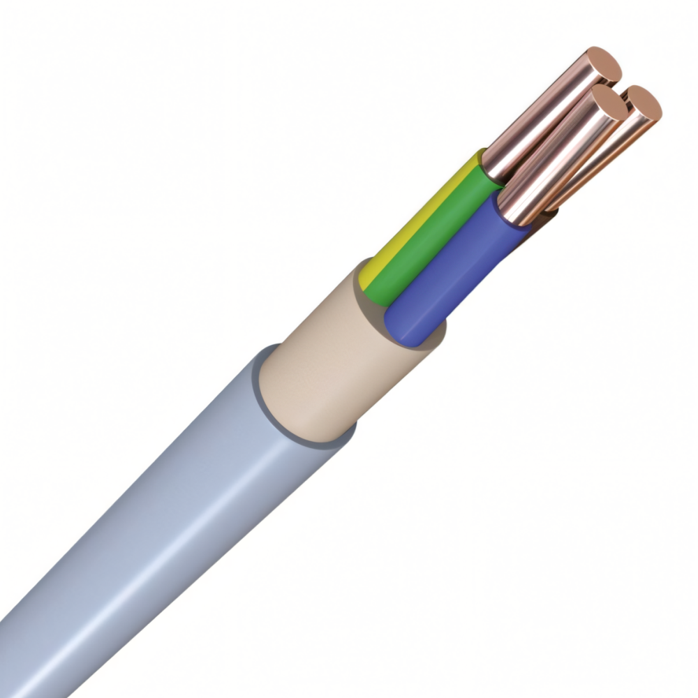 Installationsleitung NYM-J 3X2,5 / 50 Rg