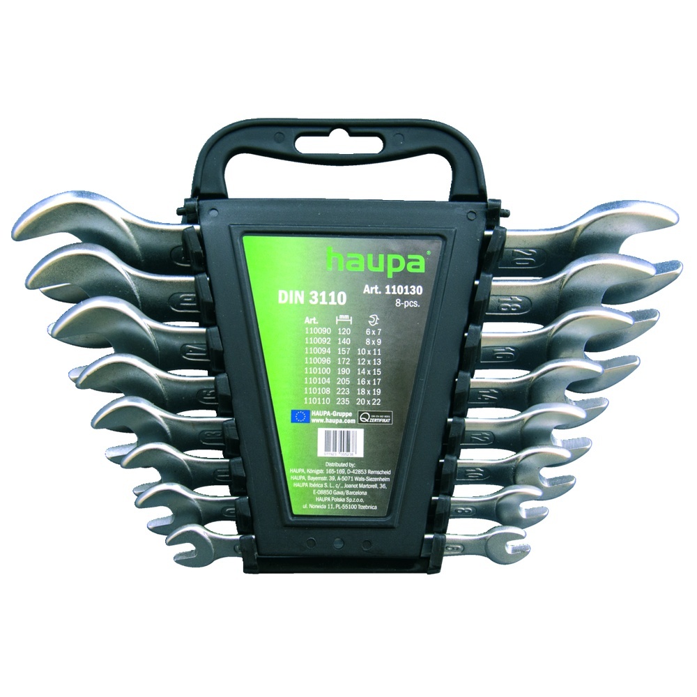 Haupa Doppelmaulschlüsselsatz 110132