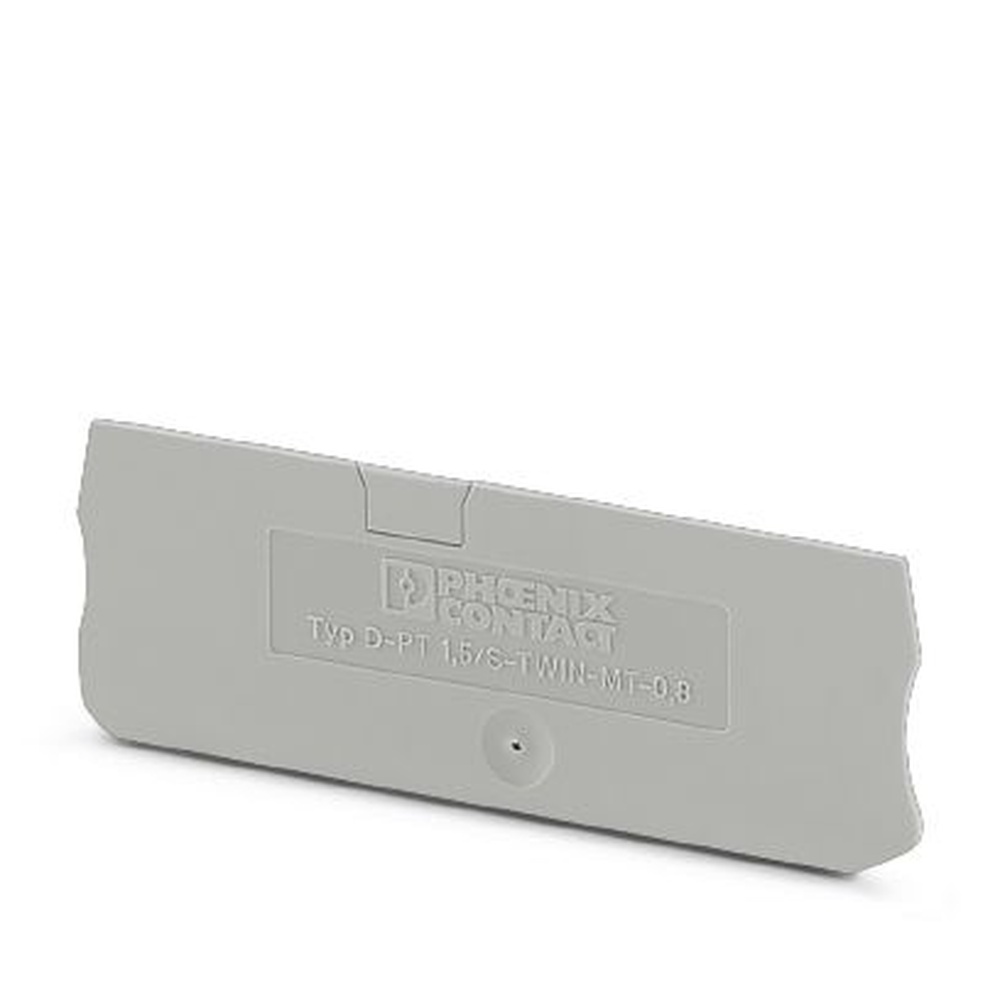 Phoenix Contact Abschlussdeckel 3210313 Typ D-PT 1,5/S-TWIN-MT-0,8