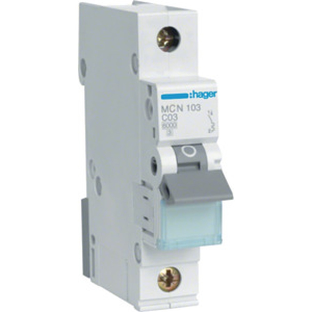 Hager Leitungsschutzschalter MCN103
