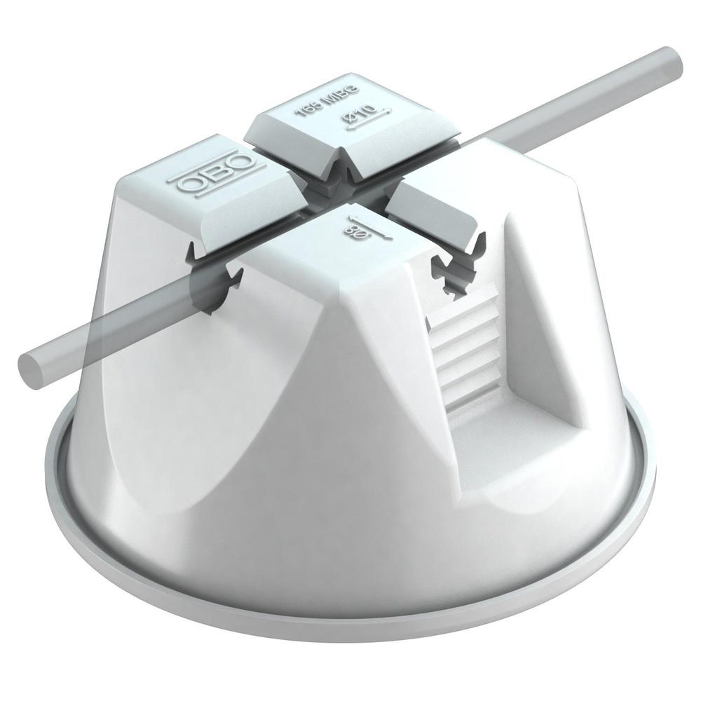 OBO Bettermann Dachleitungs Halter 5218708 Typ 165 MBG-8-10 GR