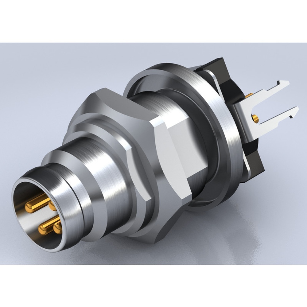 Weidmüller Rundsteckverbinder 2423610000 Typ SAIE-M8S-4S-H6TL