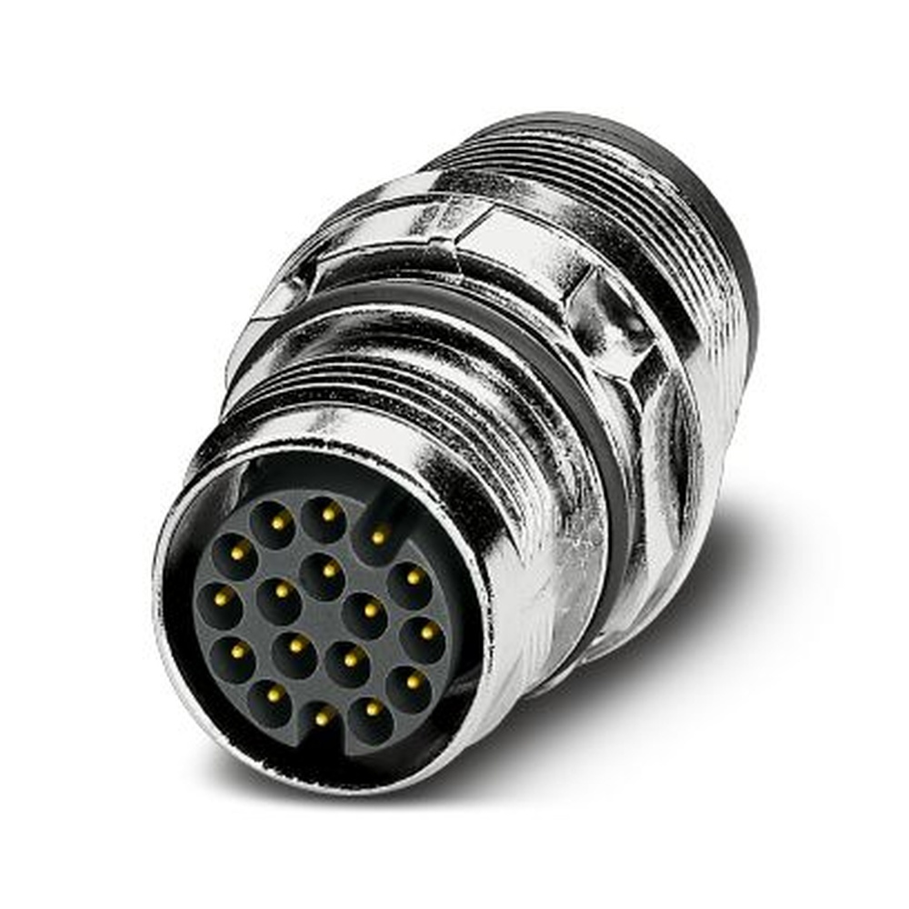 Phoenix Contact Gerätesteckverbinder, Vorderwand 1242772 Typ ST-17P1N8A6100SX