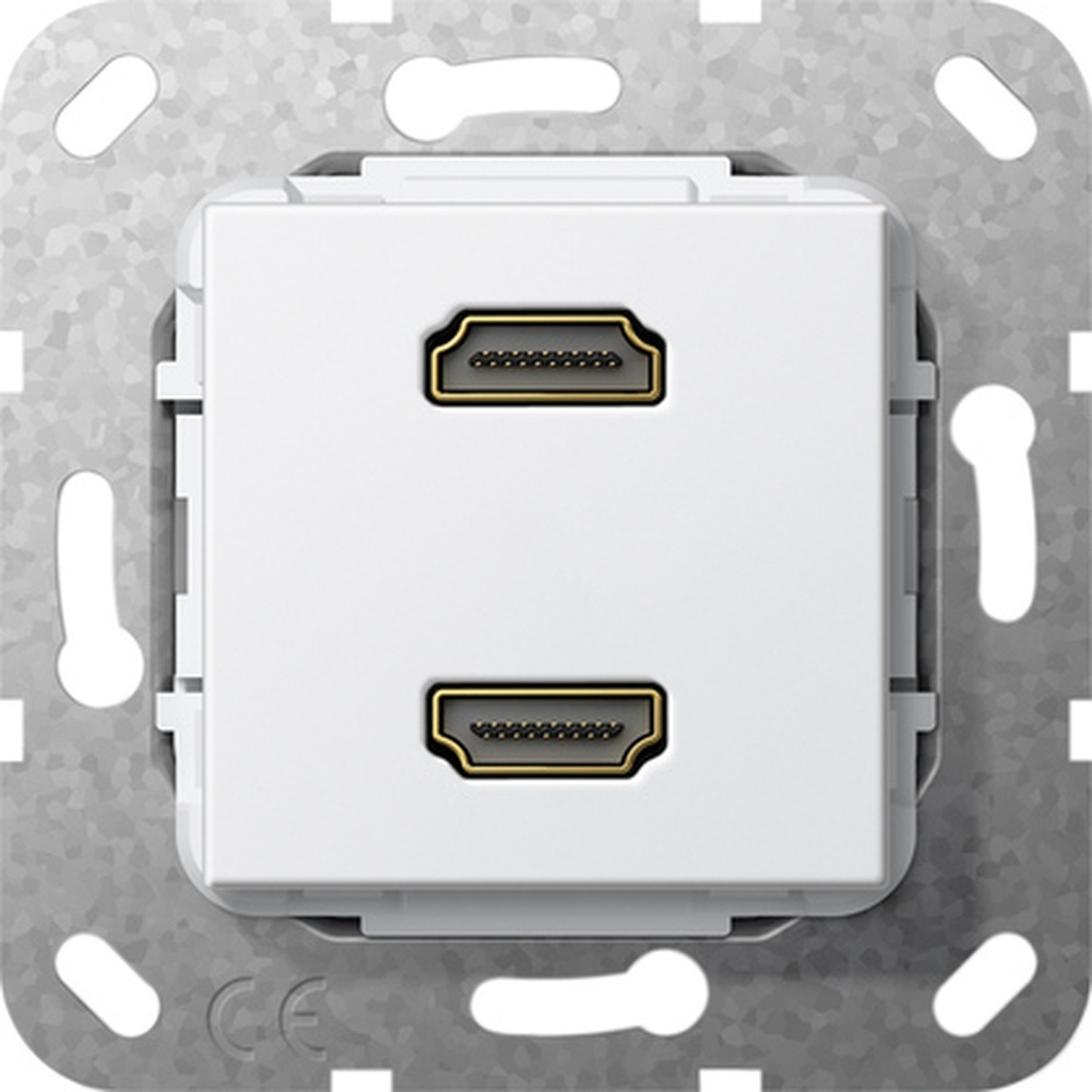 Gira Einsatz HDMI 2fach 567203