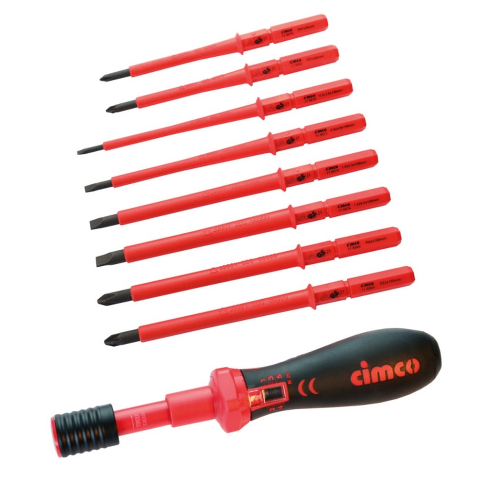 Cimco VDE Drehmoment Schraubendreher Set 114806