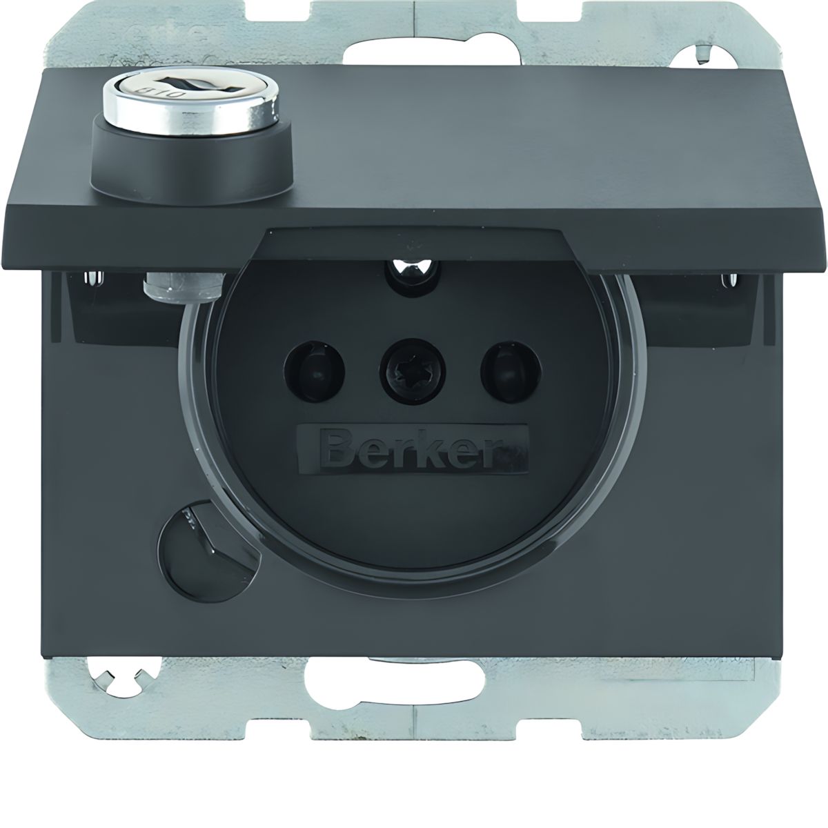 Berker Steckdose mit Erdstift 6765117006