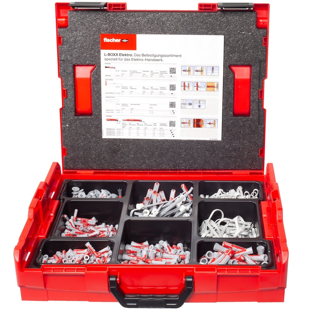 Fischer Elektro L-Boxx 553119 Typ fischer L-BOXX ELEKTRO DÜBEL