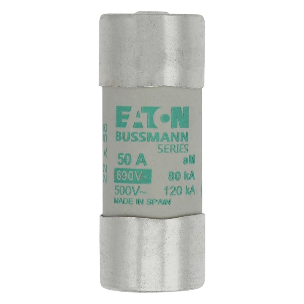 Eaton Sicherungseinsatz C22M50S Typ CYL AM 22,2X58 50A/STR