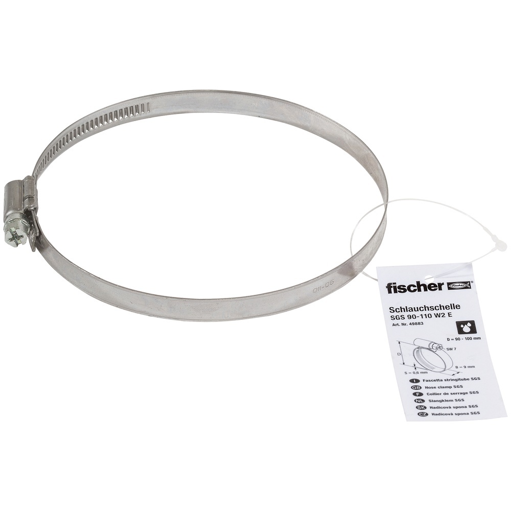 Fischer Schlauchschelle 049883 Typ SGS 90 - 110 W2 E