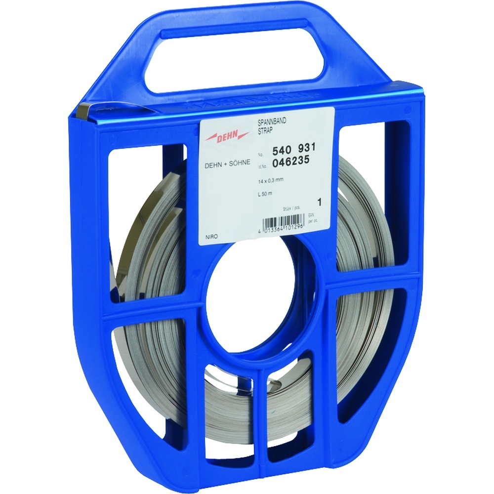 Dehn + Söhne Spannband 540931 Typ SPB 14X0.3 L50M V2A