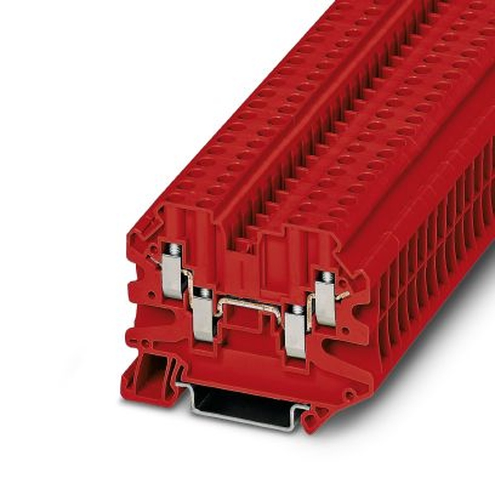 Phoenix Contact Vierleiter Universalklemme 3048849 Typ UT 4-QUATTRO HV RD