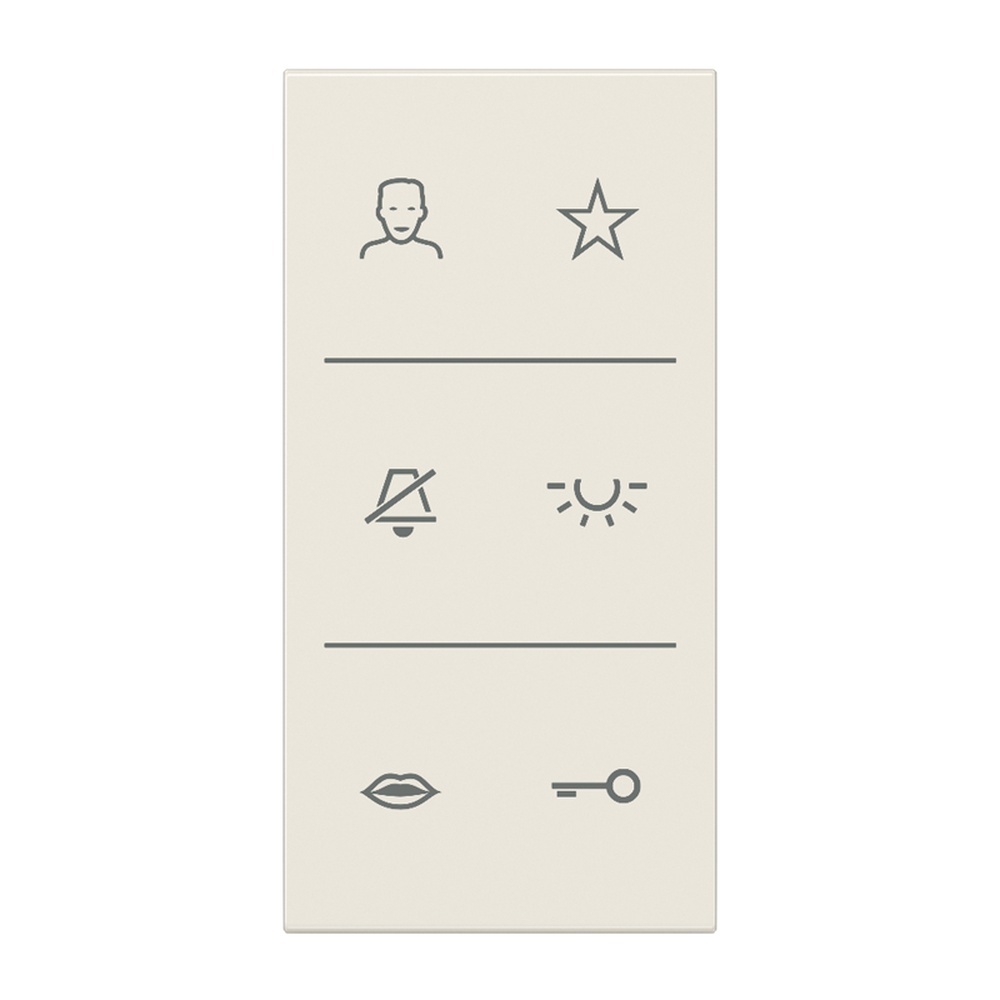 Jung Design-Cover Audio Symbole SI V6 LS DC W