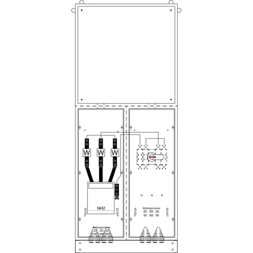 Striebel & John M+W Standschrank 2CPX032962R9999 Typ KS4267