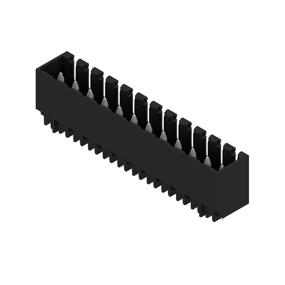 Weidmüller Leiterplattensteckverbinder 1896520000 Typ SL-SMT 3.50/12/180G 1.5SN BK RL