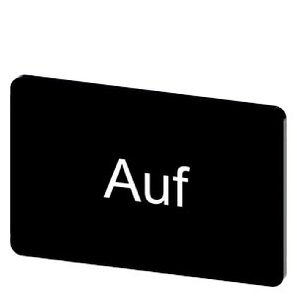 Siemens Bezeichnungsschild 3SU1900-0AD16-0AD0